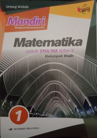 Image of Matematika Kelas X Mandiri