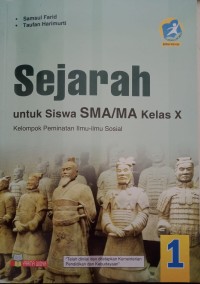 Image of Sejarah Peminatan Kelas X - Buku Siswa